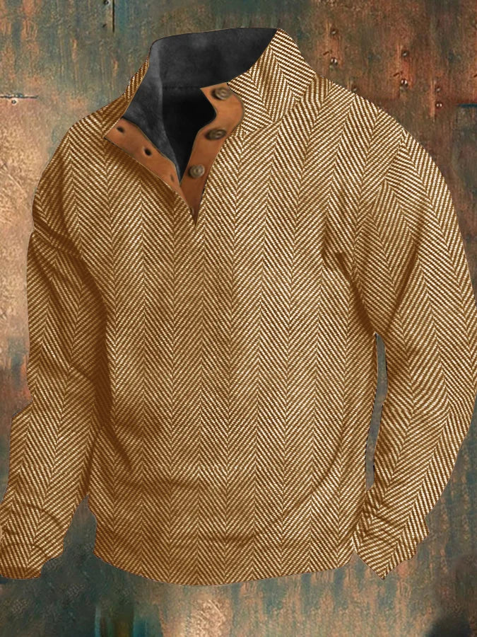 Anthonie™ | Vintage Sweatshirt - met kraag