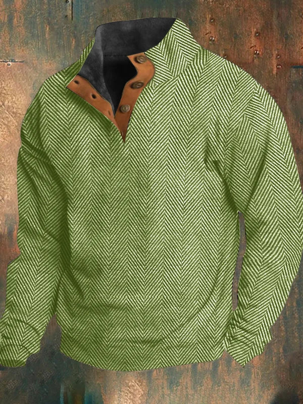 Anthonie™ | Vintage Sweatshirt - met kraag